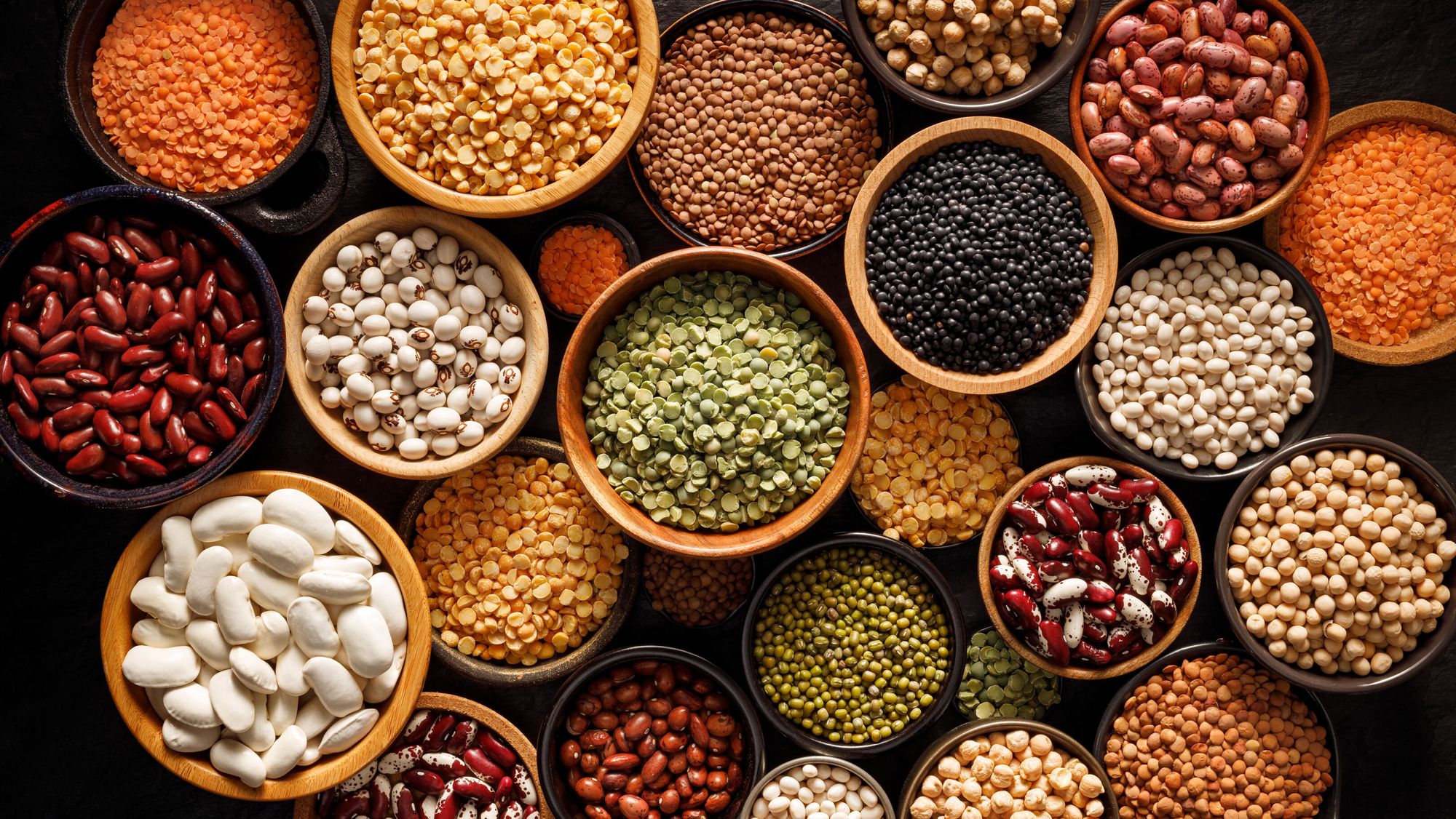 الحبوب والبقوليات