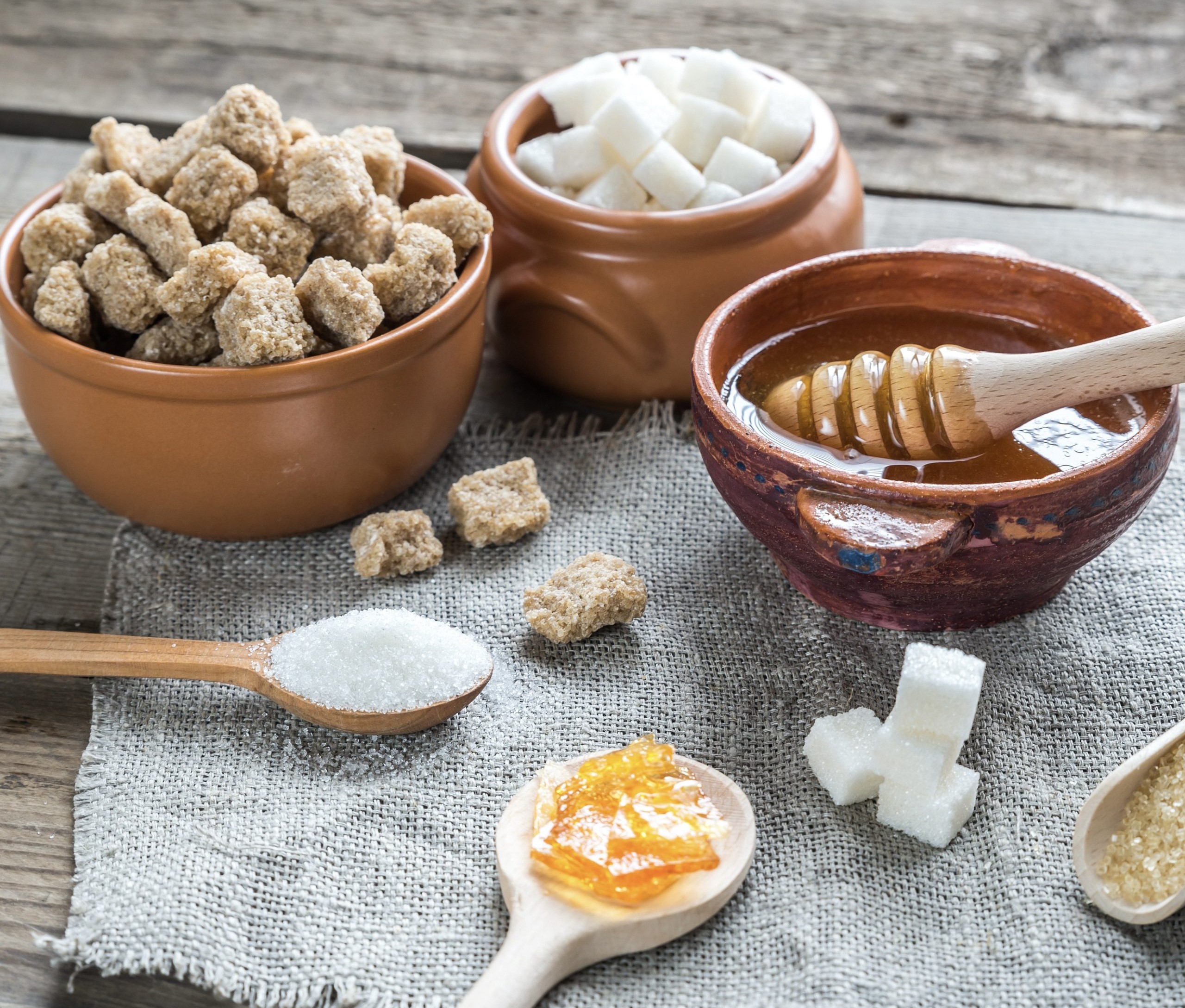 منتجات السكر والمكملات الغذائية